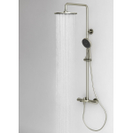 Душевая стойка с термостатическим смесителем и изливом SC9008BN Sancos Etna Брашированный никель/Италия — изображение 12