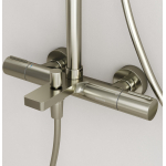 Душевая стойка с термостатическим смесителем и изливом SC9008BN Sancos Etna Брашированный никель/Италия — изображение 6