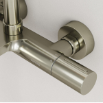 Душевая стойка с термостатическим смесителем и изливом SC9008BN Sancos Etna Брашированный никель/Италия — изображение 7