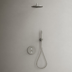 Душевой комплект с термостатом SC9010BN Sancos Etna Брашированный никель/Италия — изображение 3