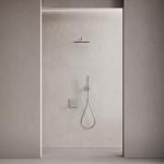 Душевой комплект с термостатом SC9022BN Sancos Linn с внутренней частью Брашированный никель/Италия — изображение 2