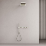 Душевой комплект с термостатом SC9023BN Sancos Linn с внутренней частью Брашированный никель/Италия — изображение 3