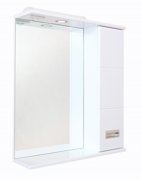 Шкаф-зеркало  БАЛТИКА 58 см Правый