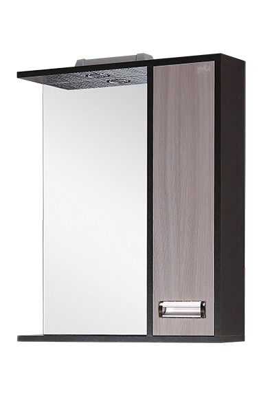 Шкаф-зеркало ГАММА 58 см Правый