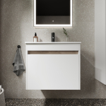 Тумба 60 см Smart ПОДВЕСНАЯ Sancos с умывальником CN7001 — изображение 3
