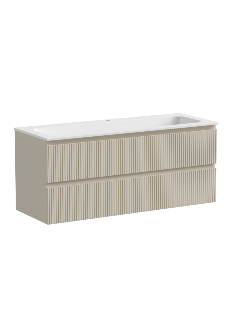 snob-t_snt120ce-1_png_01-1 Тумба 120 см SNOB T Beige Soft ПОДВЕСНАЯ Sancos с умывальником CN7017 — изображение 1
