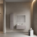 Тумба 100 см SNOB R 1.0  Doha Soft Правая ПОДВЕСНАЯ Sancos с умывальником CN7015 — изображение 2