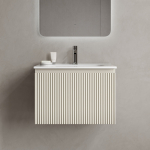 Тумба 70 см SNOB R 1.0 Beige Soft ПОДВЕСНАЯ Sancos с умывальником CN7007 — изображение 4
