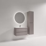 Тумба 80 см SNOB R Doha Soft ПОДВЕСНАЯ Sancos с умывальником CN7026 — изображение 3