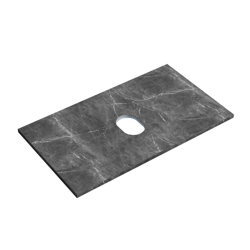 Столешница для ванной комнаты SANCOS TT80A1 800х460 мм без отверстия под смеситель