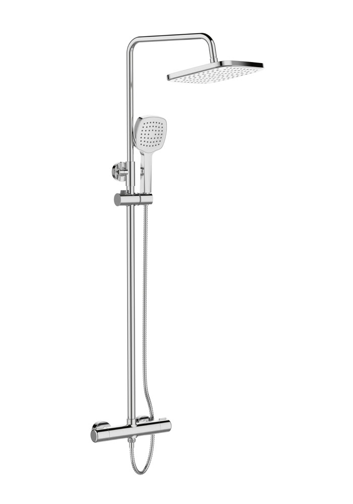 Душевая система Orange Thermo T02S4-912cr c термостатом, хром / Германия