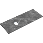 Столешница для ванной комнаты Sancos TT120A1XL 1200х460 мм ЛЕВАЯ с отверстием под смеситель