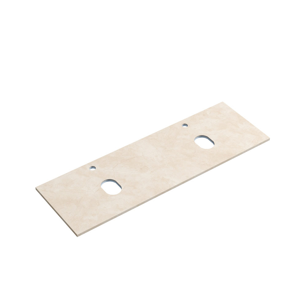 Столешница для ванной комнаты SANCOS TT140A2X 1400х460 мм с отверстием под смеситель