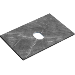 Столешница для ванной комнаты Sancos TT70A1 700х460 мм без отверстия под смеситель