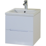 Тумба 50 см АЙЛЕНД подвесная с умывальником Фостер-50 — изображение 10