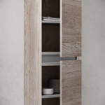 Пенал 35 см Urban SANCOS Дуб Галифакс натуральный Подвесной — изображение 4