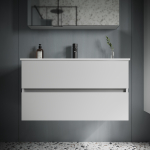 Тумба 90 см Urban ПОДВЕСНАЯ Sancos с умывальником CN7002 — изображение 4