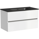 Тумба 90 см Urban ПОДВЕСНАЯ Sancos с умывальником CN7002MB