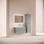 Тумба 90 см Folk Ergraut soft ПОДВЕСНАЯ Sancos с умывальником CN7019wx — изображение 2