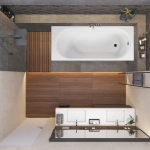 Ванна 175x70 см акриловая Kasandra VAGNERPLAST/Чехия — изображение 2