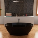 Ванна 170x81x60см Frank F6123 Black/Black / Германия