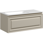 Тумба 100 см VERY Beige Soft Левая ПОДВЕСНАЯ Sancos с умывальником CN7014