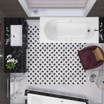 Ванна 160x70 см акриловая Kleopatra VAGNERPLAST/Чехия