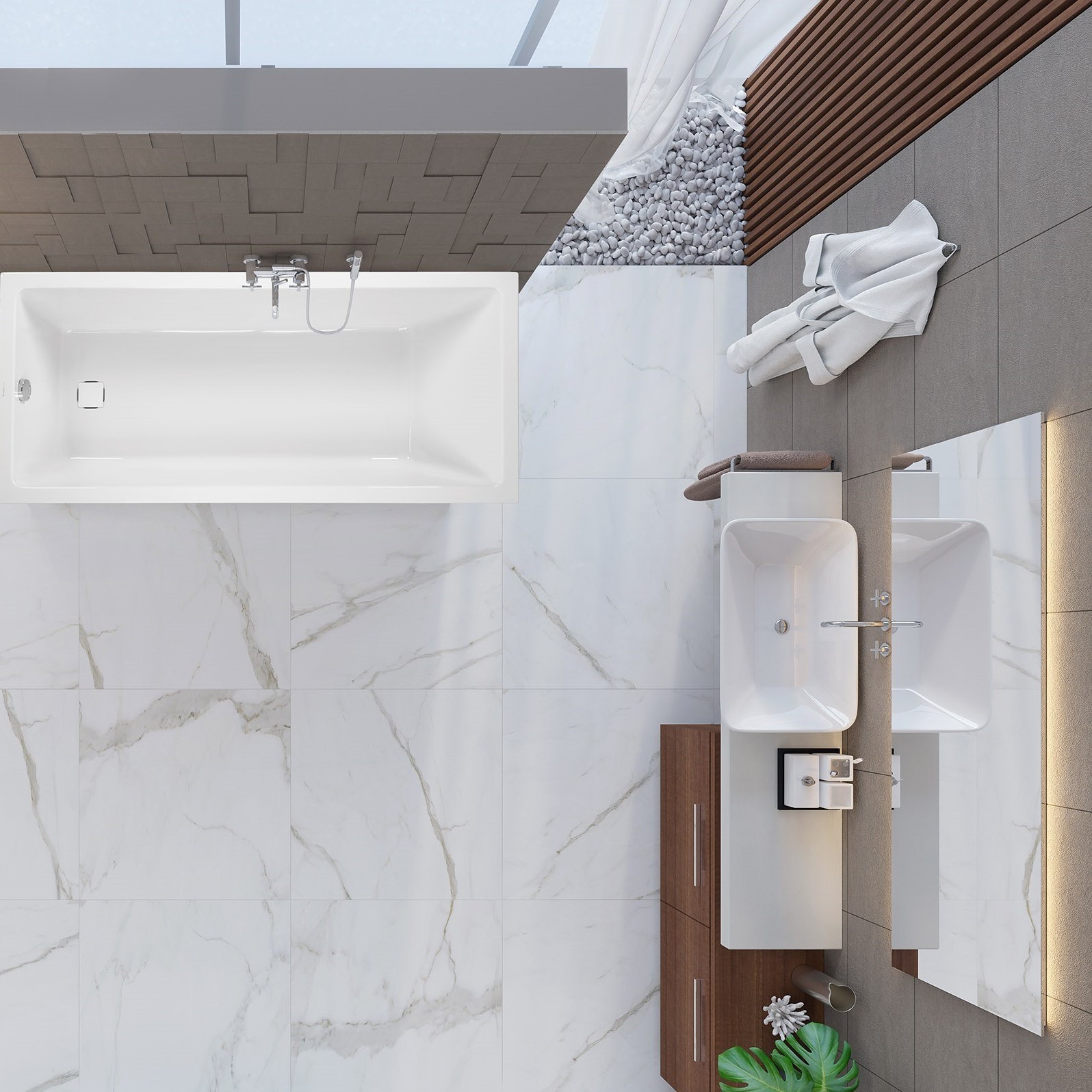 Ванна 170x75 см акриловая Cavallo VAGNERPLAST/Чехия