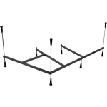 Ванна 160х105 см Левая акриловая Veronela offset 160L VAGNERPLAST/Чехия — изображение 14
