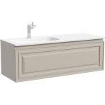 Тумба 120 см VERY Beige Soft Левая ПОДВЕСНАЯ Sancos с умывальником CN7006L