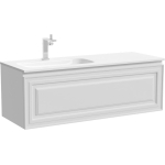 Тумба 120 см VERY Bianco Левая ПОДВЕСНАЯ Sancos с умывальником CN7006L