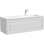 Тумба 120 см VERY Bianco Правая ПОДВЕСНАЯ Sancos с умывальником CN7006R