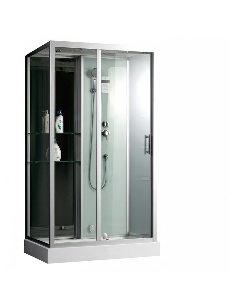_f503-503-1_1431x1500novaja-1000 Душевая кабина 120х85х218см F503-1 с баней низкий поддон прозрачное стекло/Германия — изображение 1