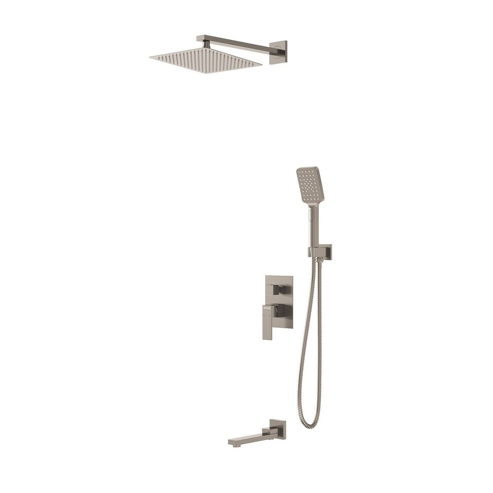 Душевая система скрытого монтажа Grossman Style 501.K35.05.120 брашированный никель/Германия