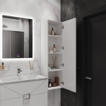 Пенал 40 см подвесной Grossman ЛУКСОР Универсальный — изображение 6