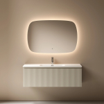 LED Зеркало 110x70см для ванной комнаты Sancos ЭРА с подсветкой / ER1100 — изображение 3