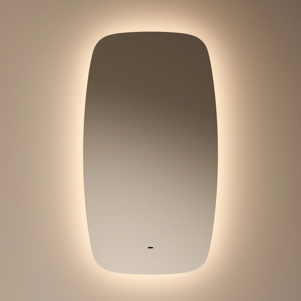 LED Зеркало 60x100см для ванной комнаты Sancos ЭРА с подсветкой / ER600