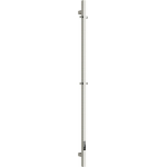 Полотенцесушитель электрический Sancos ЛИНН (Linn) 150x3 I-образный брашированный никель / SC13002BN
