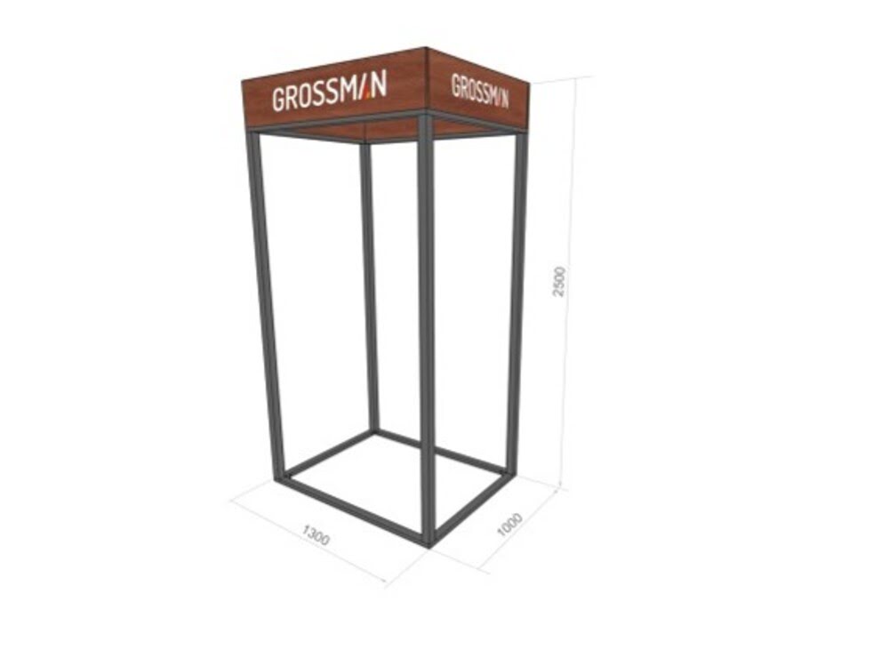 Рисунок11 Стенд Grossman GR3/3 для 2-х душевых дверей размером 120см и 2-х душевых дверей размером 90см — изображение 1