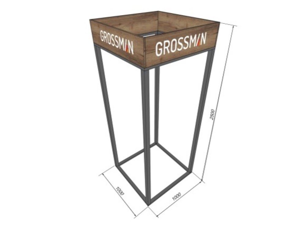 Рисунок13 Стенд Grossman GR3/1 для 4-х душевых дверей размером 90см — изображение 1