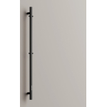 Полотенцесушитель электрический Sancos ЛИНН (Linn) 150x3 I-образный черный матовый / SC13002MB — изображение 4