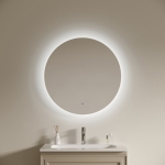 LED Зеркало для ванной комнаты Sancos Сфера 2.0 (Sfera 2.0) D700 светодиодная подсветка 2700K/4000K/5000K / SF2.700 — изображение 2