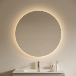 LED Зеркало для ванной комнаты Sancos Сфера 2.0 (Sfera 2.0) D900 светодиодная подсветка 2700K/4000K/5000K / SF2.900 — изображение 3