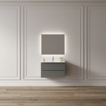 LED Зеркало 90x70см для ванной комнаты Sancos ПОЛЕ 2.0 (Square 2.0) светодиодная подсветка 2700K/4000K/5000K / SQ2.900 — изображение 7